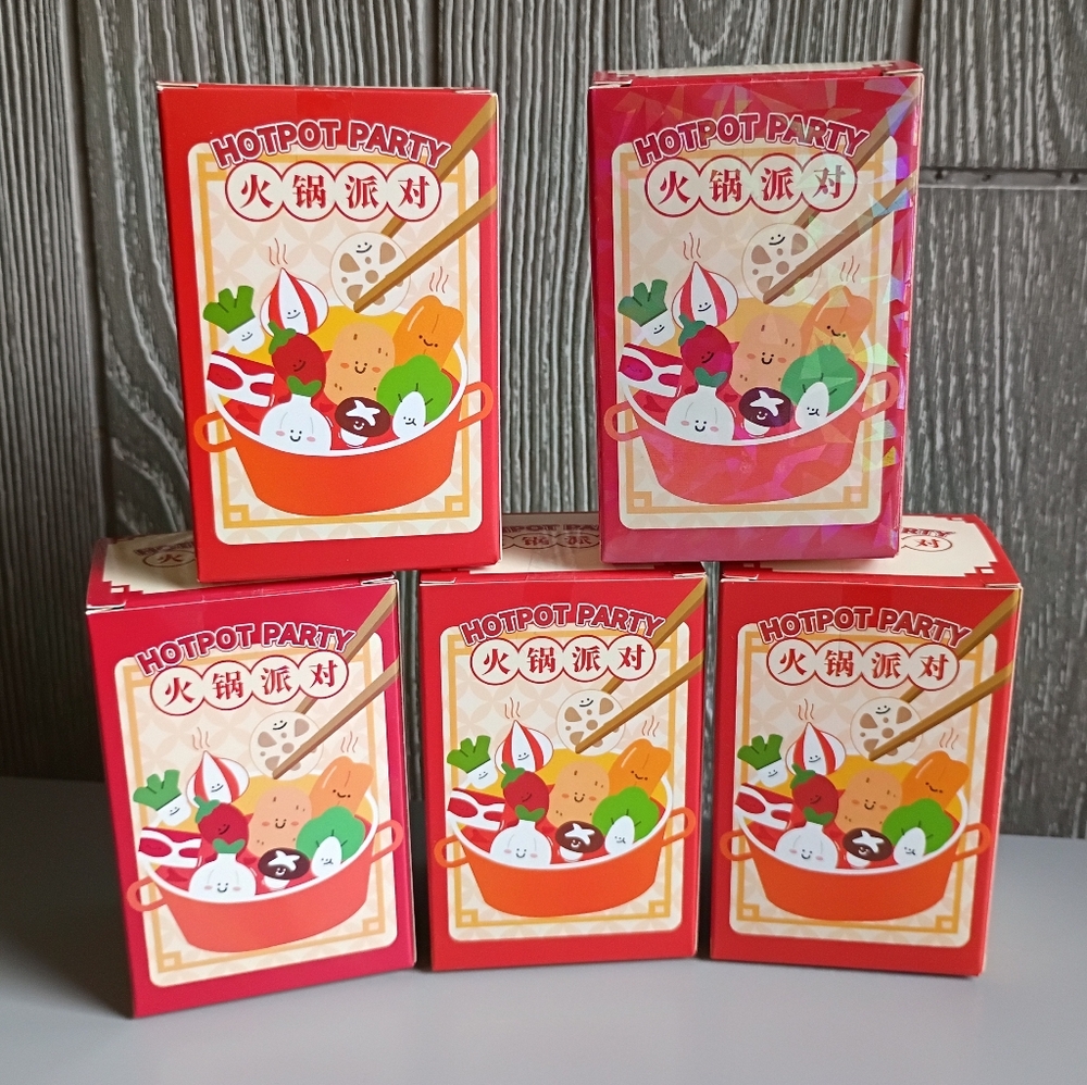 BNIB🎁 5 Sealed HotPot Party Blind Box Bundle